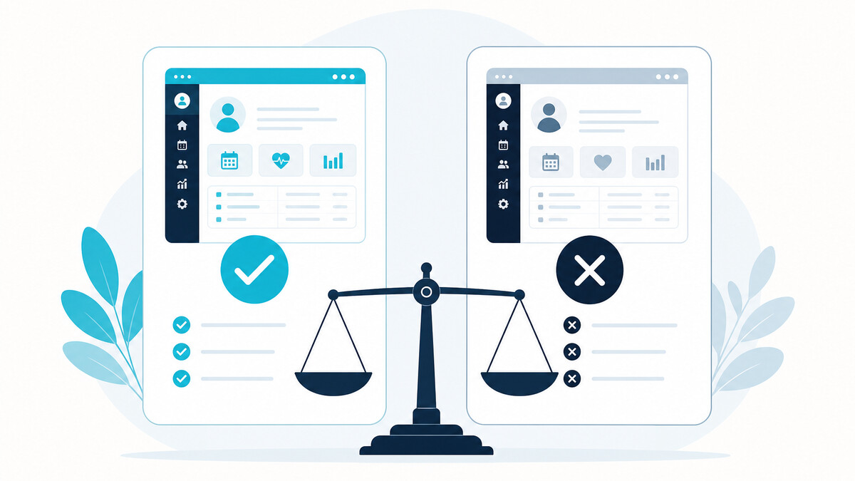مقارنة أنظمة إدارة العيادات