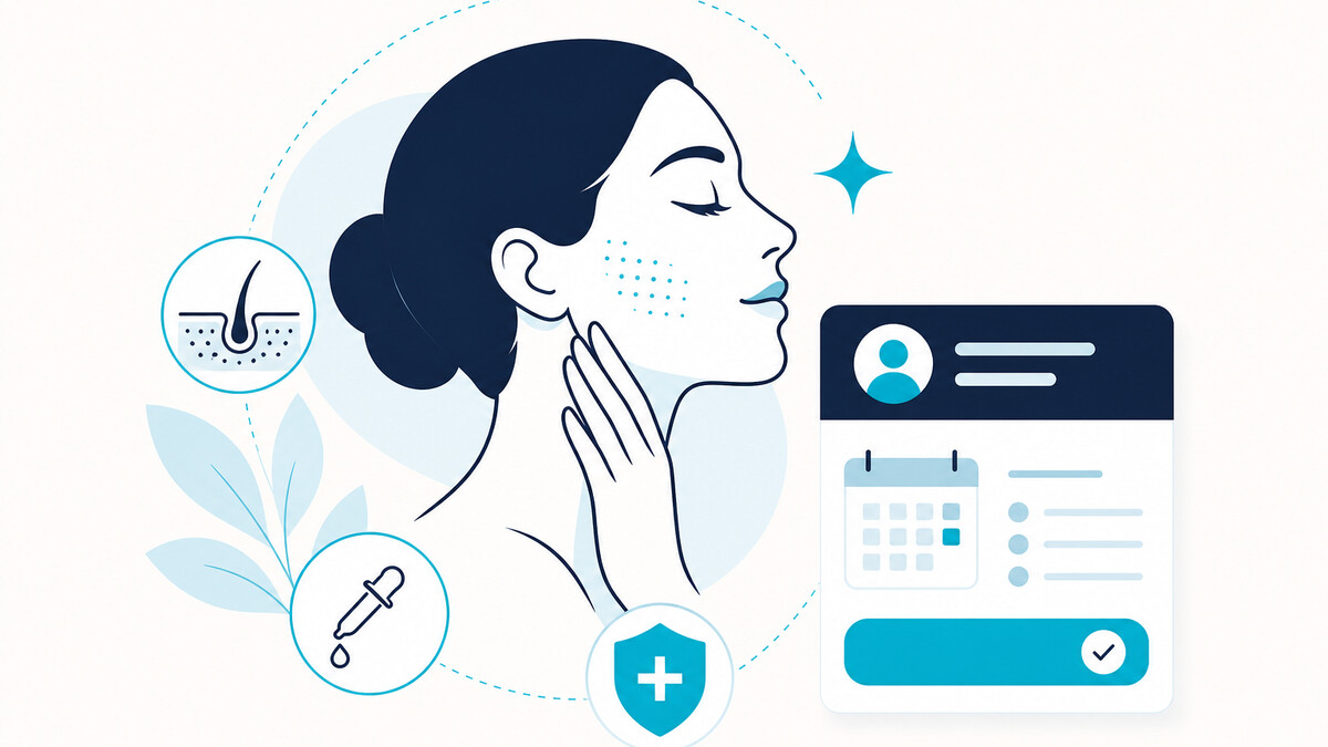 برنامج عيادات الجلدية والتجميل